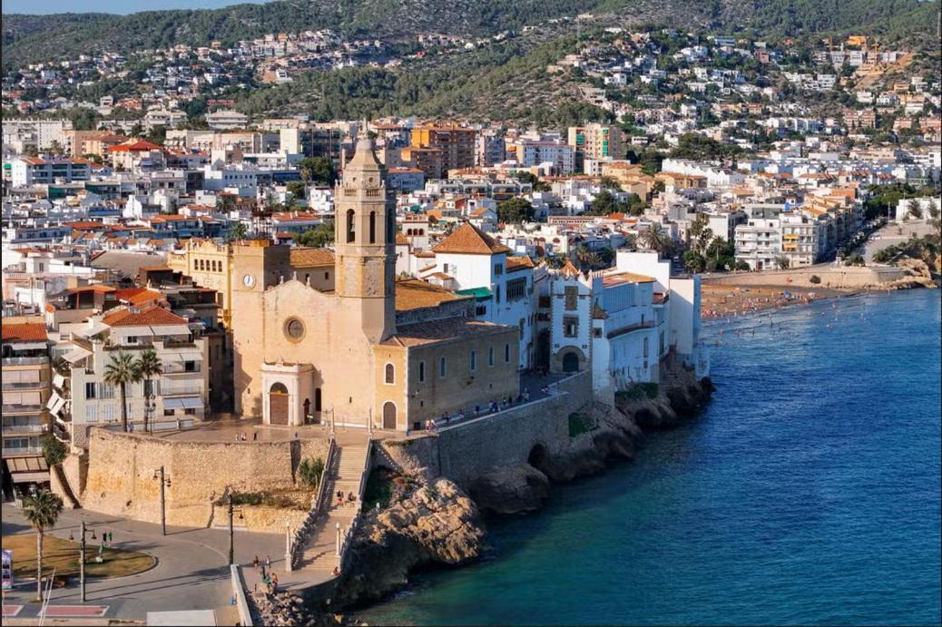Apartamento Marinero, Vistas Impresionantes. Sitges Eksteriør bilde